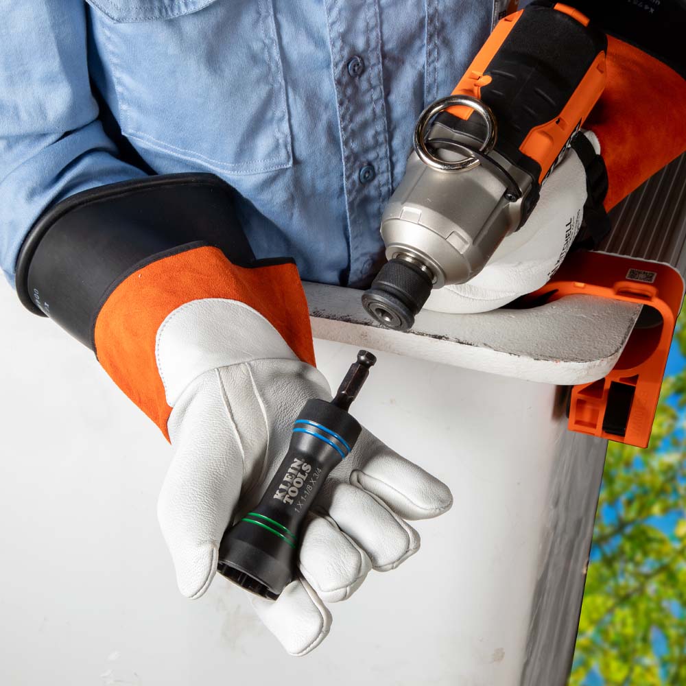 Klein 5 - in - 1 Linemen  Mini Impact Socket Set