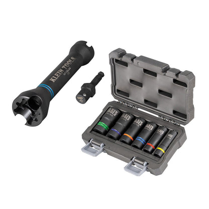 Klein 5 - in - 1 6 Piece Impact Socket Set W/Nut Runner - 660KIT1 - J.L. Matthews Co., Inc.