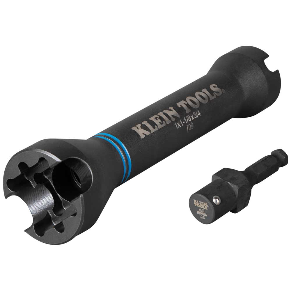 Klein 5 - n - 1 Impact Sockets Lineman Nut Runner Tool - NRHD