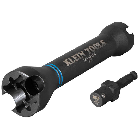 Klein 5 - n - 1 Impact Sockets Lineman Nut Runner Tool - NRHD