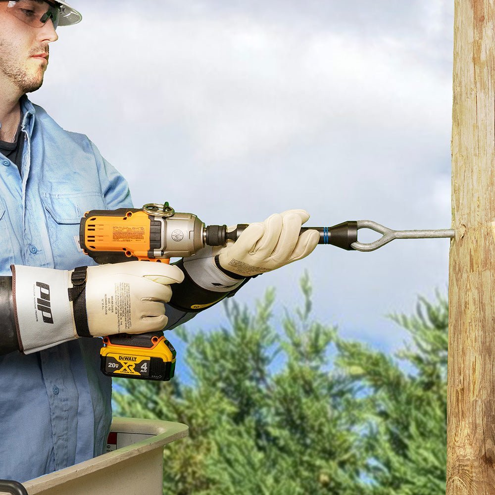Klein 5 - in - 1 Lineman Nut Runner Sockets