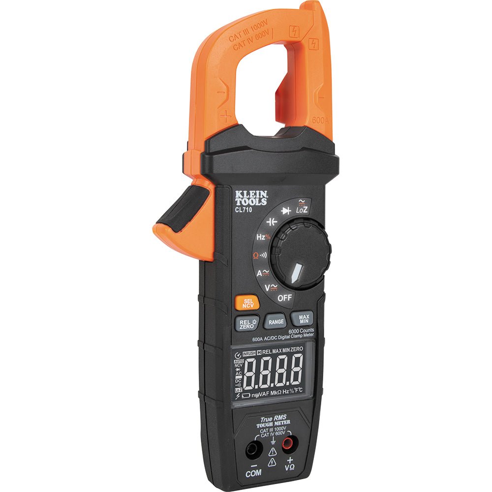 Klein 600A Auto-Ranging Clamp Meter Digital Pro Voltage Tester - CL710