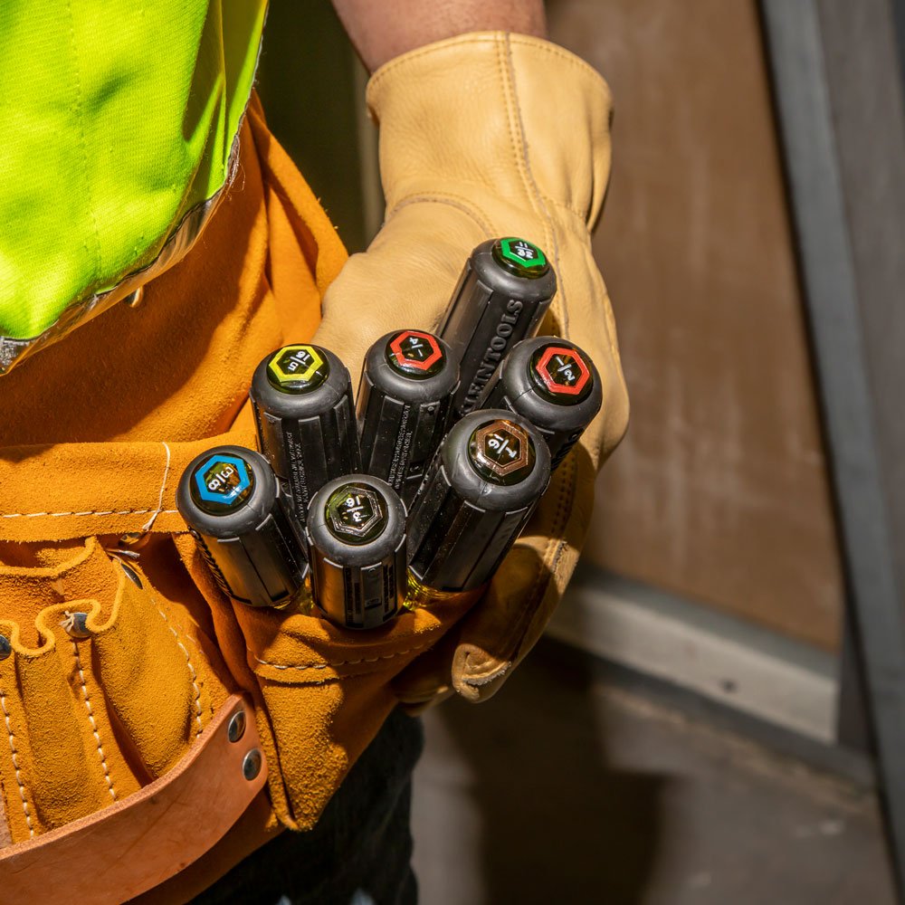 Klein 7-Piece Color Coded Nut Driver Set