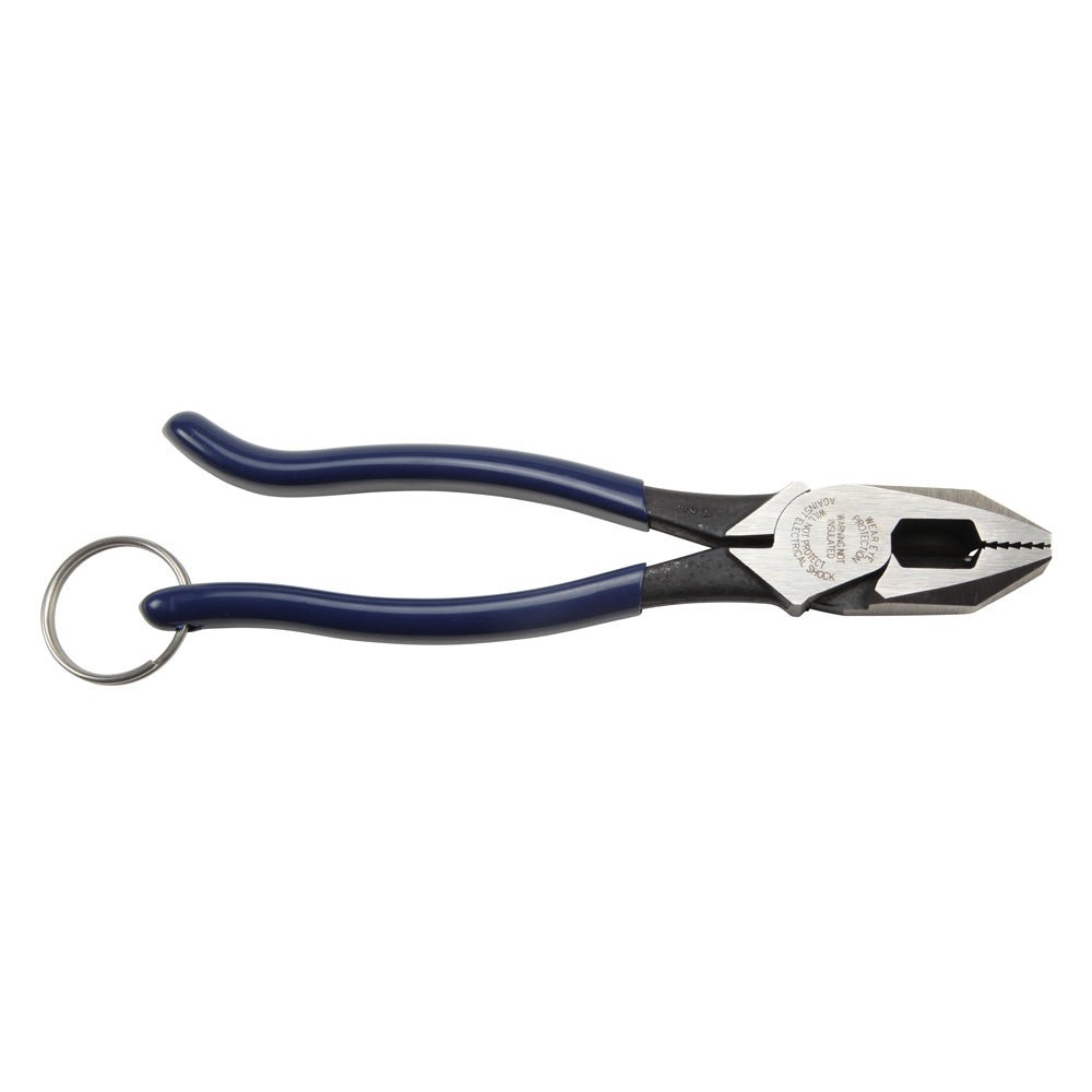 Klein 9" Ironworker's Pliers W/ Tether Ring - D213 - 9STT - J.L. Matthews Co., Inc.