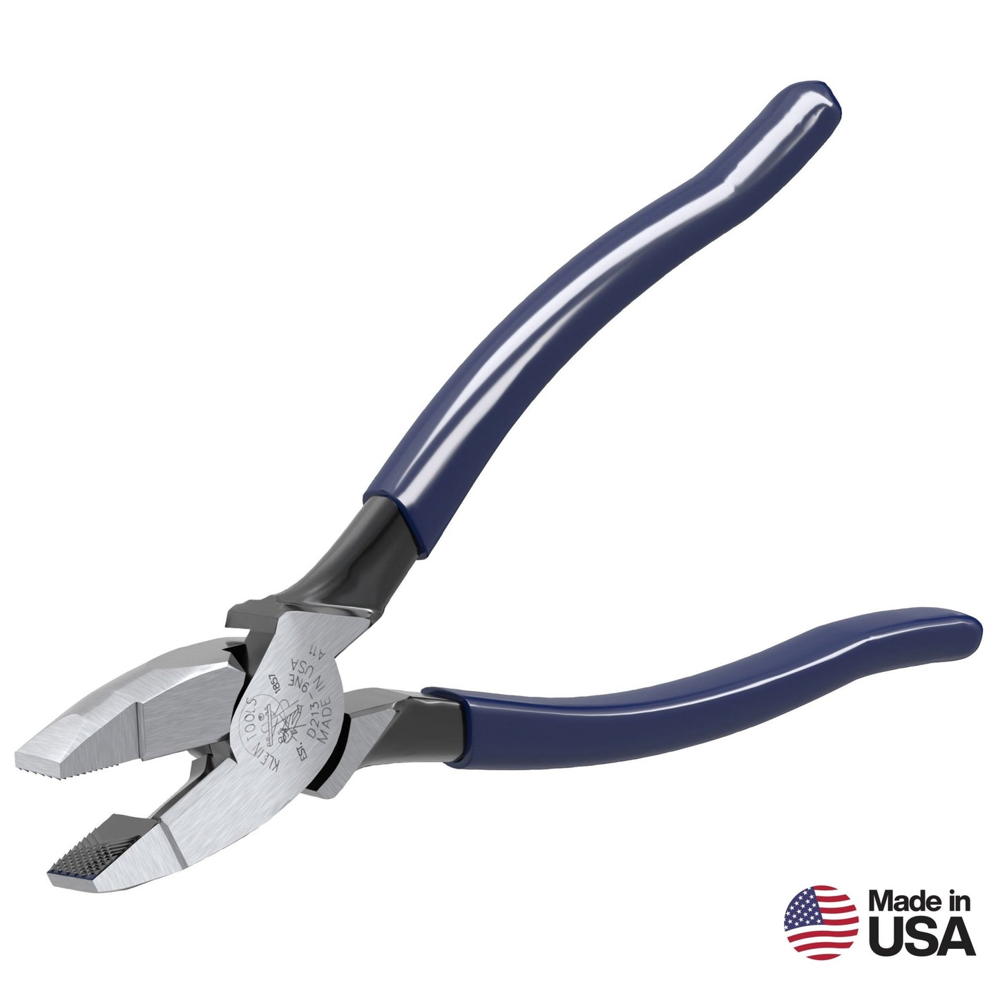 Klein 9" Lineman's Plier New England Nose Pliers - D213-9NE