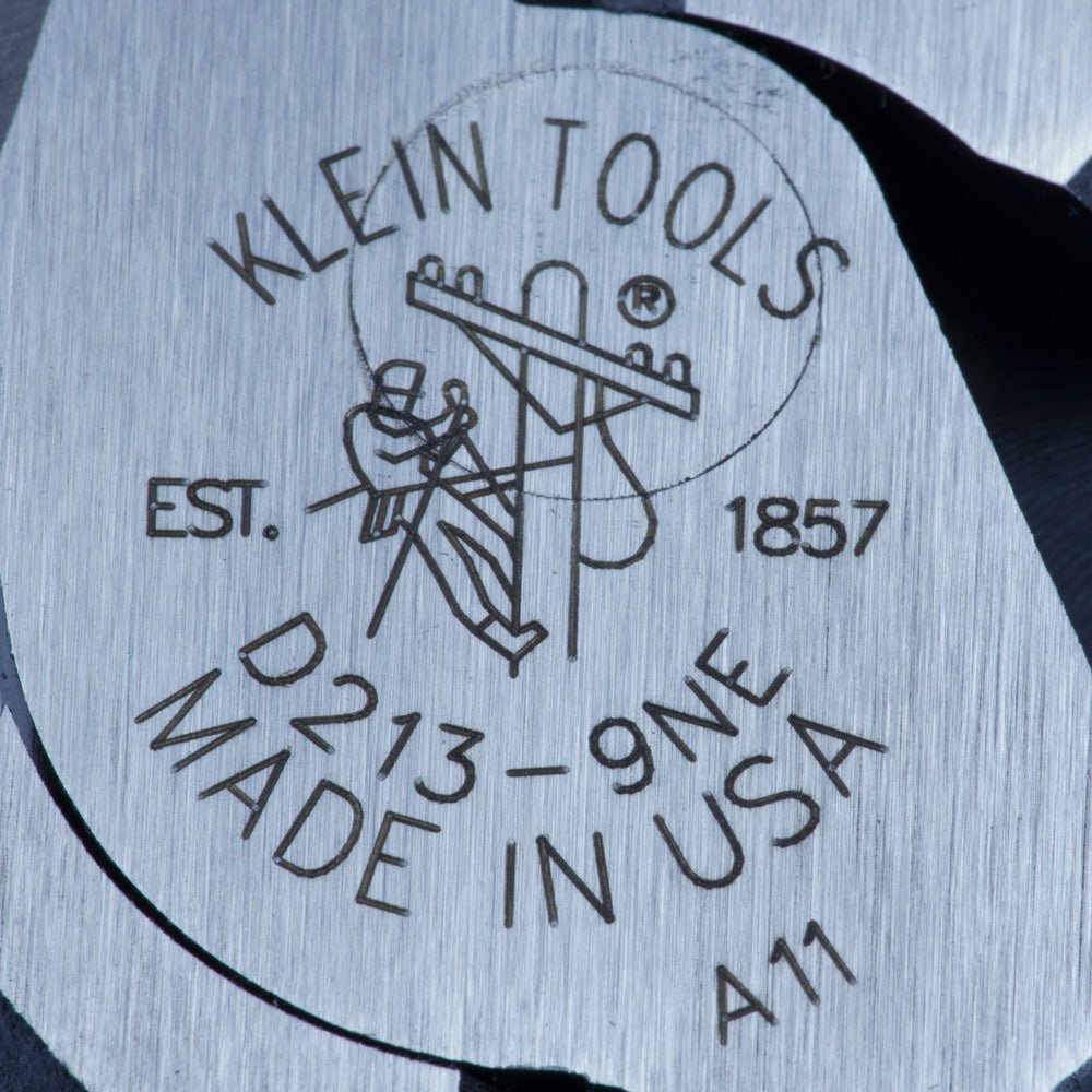 Klein 9" Lineman's Plier New England Nose Pliers - D213-9NE - Pliers-J.L. Matthews Co., Inc.