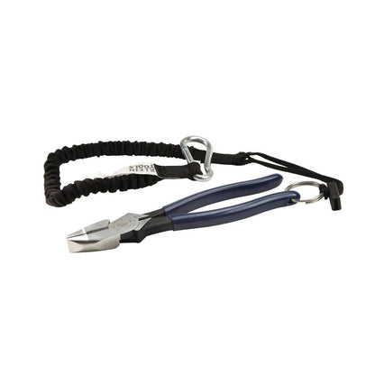 Klein 9" Side Cutting Lineman's Pliers W/ Tether Ring - D213 - 9NETT - J.L. Matthews Co., Inc.