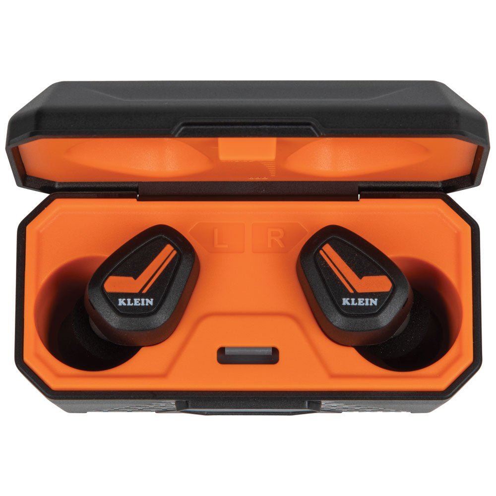 Klein Bluetooth Earbuds Jobsite Wireless Earpieces - AESEB1 - J.L. Matthews Co., Inc.
