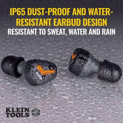 Klein Bluetooth Earbuds Jobsite Wireless Earpieces - AESEB1 - J.L. Matthews Co., Inc.