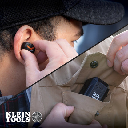 Klein Bluetooth Earbuds Jobsite Wireless Earpieces - AESEB1 - J.L. Matthews Co., Inc.