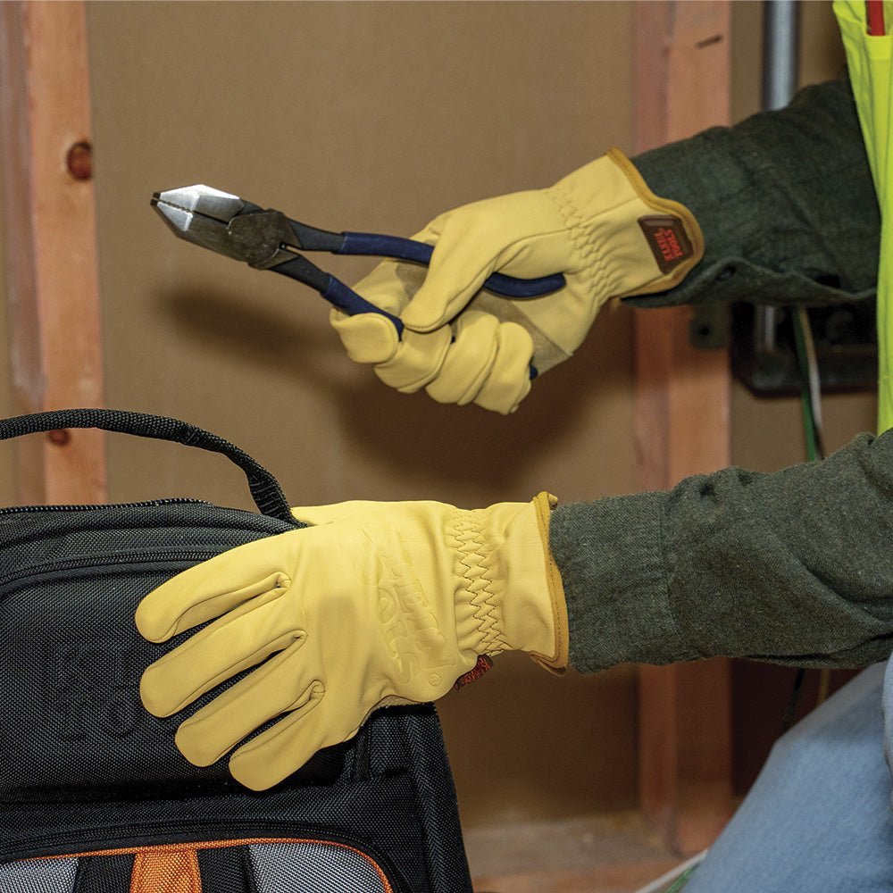 Klein Premium Cowhide Leather Hand Gloves 