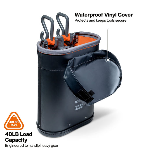 Klein Deep Oval Bucket, S - Hook - BC530S - Buckets