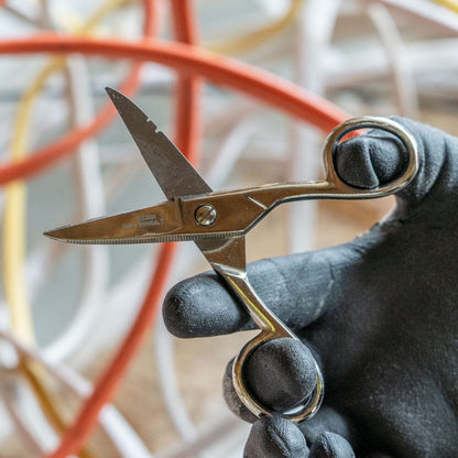 Klein Electrician's Scissors Nickel Plated Wire Clippers - 2100 - 7 - J.L. Matthews Co., Inc.