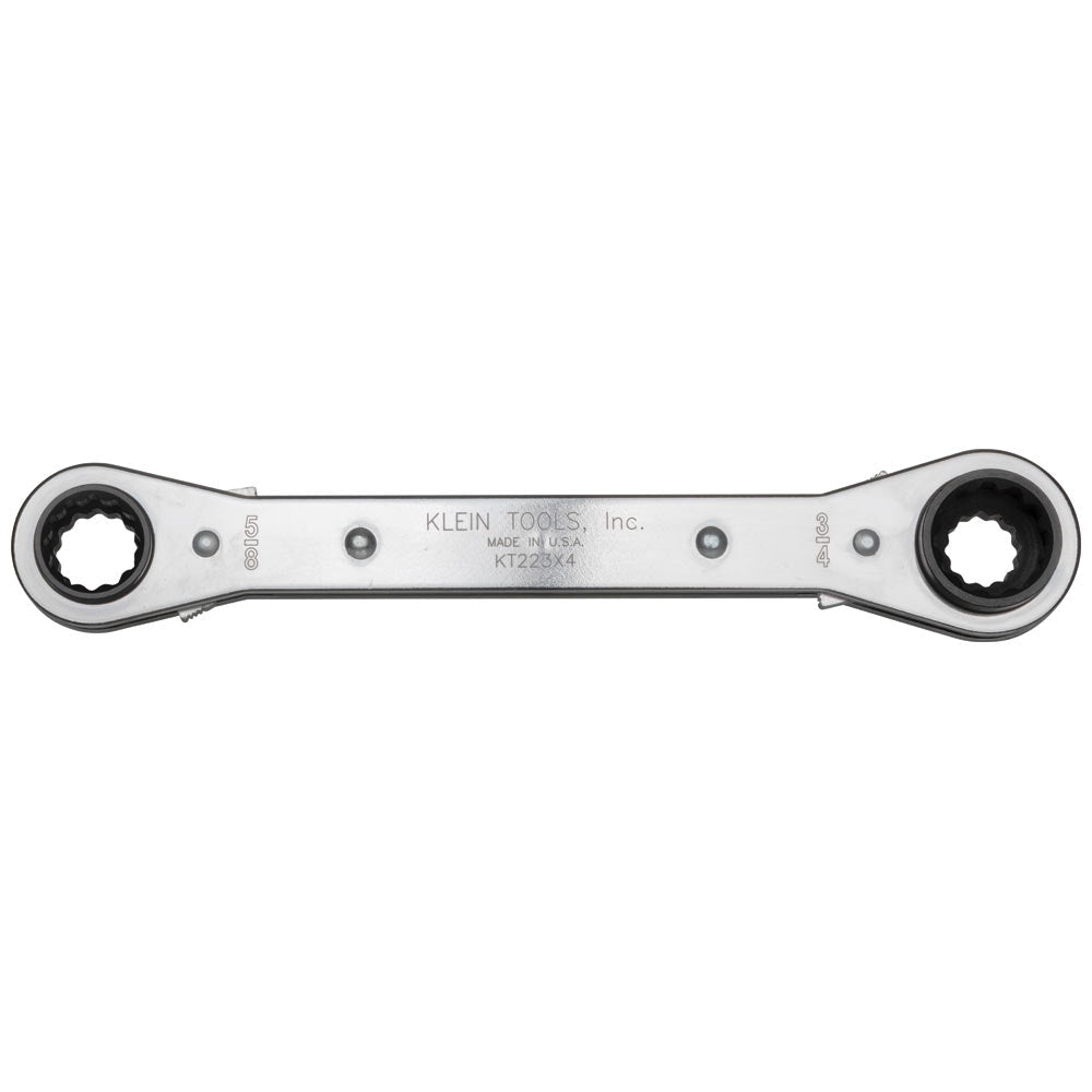 Lineman's Ratcheting 4-in-1 Box Wrench