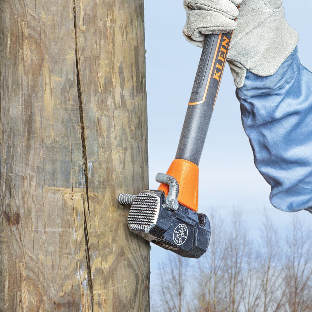 Klein Milled Face Hammer Lineman's Hammer - 809 - 36MF - J.L. Matthews Co., Inc.