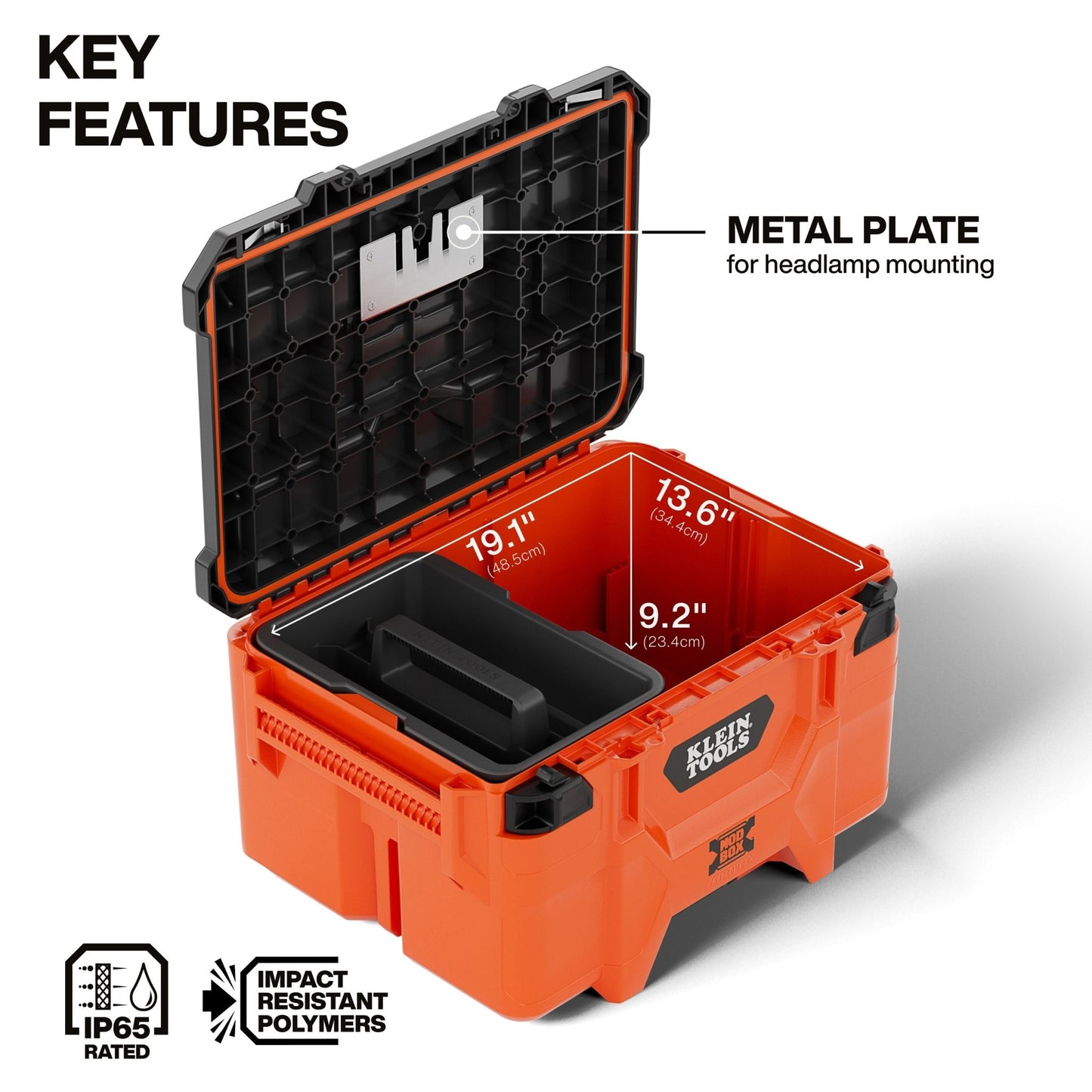 Klein MODbox Medium Toolbox - 54200MBX - Storage - J.L. Matthews Co., Inc.