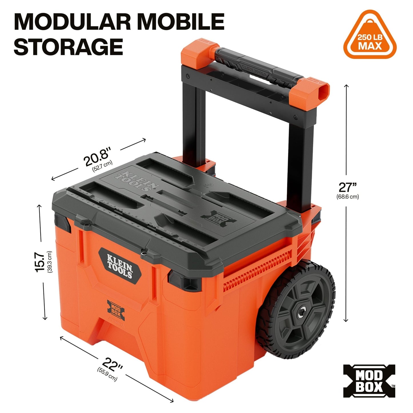 Klein MODbox Rolling Toolbox - 54100MBX - Storage - J.L. Matthews Co., Inc.