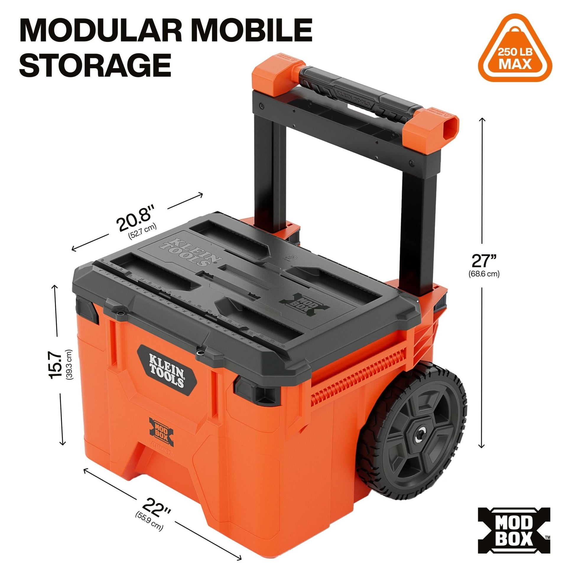 Klein MODbox Rolling Toolbox - 54100MBX - Storage - J.L. Matthews Co., Inc.