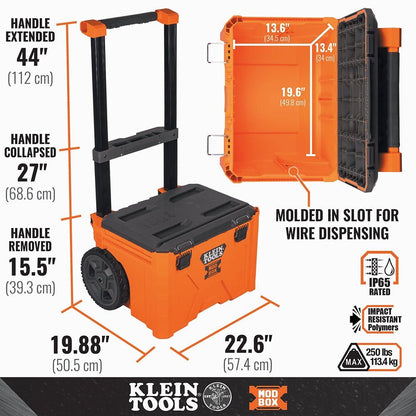Klein MODbox Rolling Toolbox Tool Storage Organizer - 54802MB - J.L. Matthews Co., Inc.