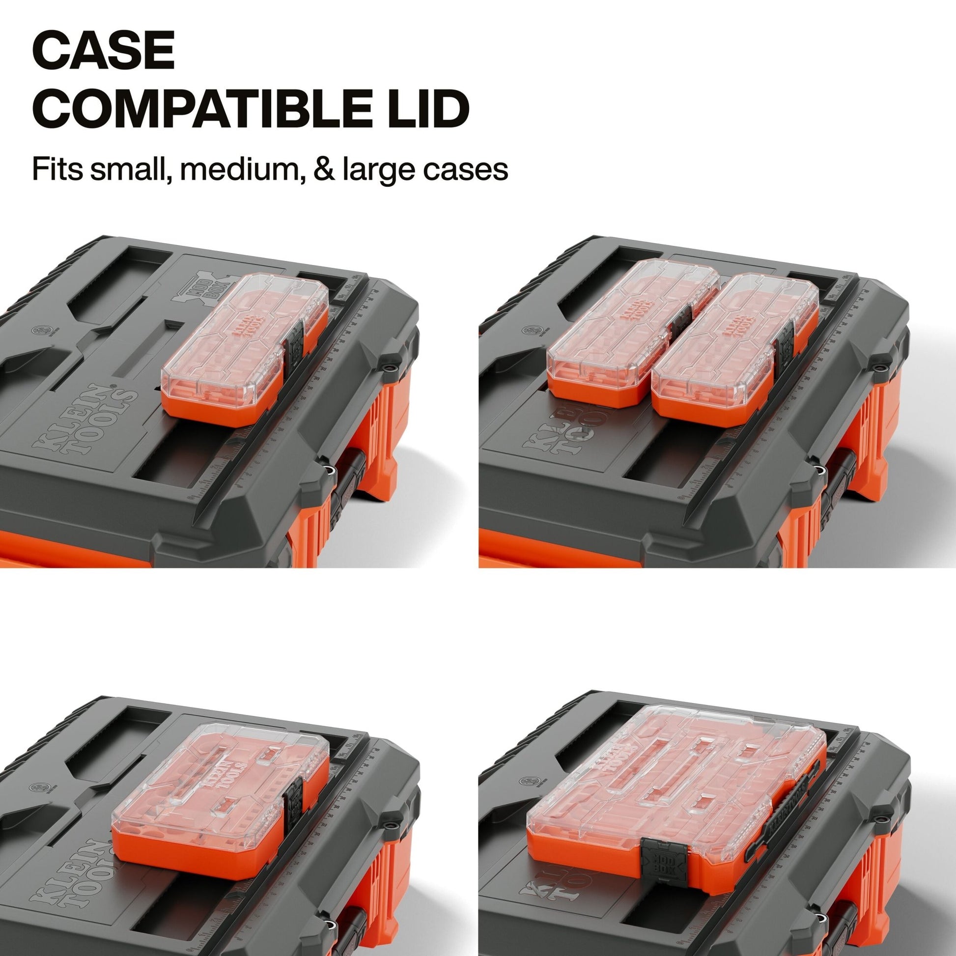 Klein MODbox Small Toolbox Lineman Tool Storage Box-54300MBX