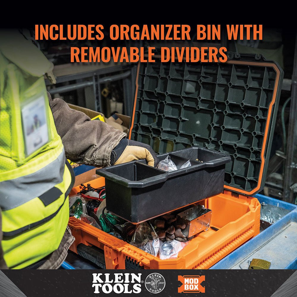 Klein MODbox™ Small Toolbox - Tool Storage System - 54804MB - J.L. Matthews Co., Inc.