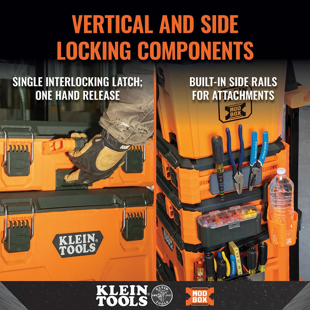 Klein MODbox™ Small Toolbox - Tool Storage System - 54804MB - J.L. Matthews Co., Inc.