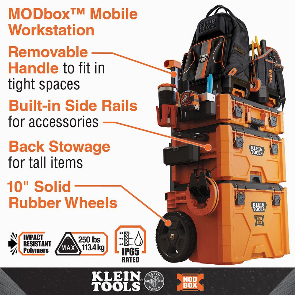 Klein MODbox™ Small Toolbox - Tool Storage System - 54804MB - J.L. Matthews Co., Inc.