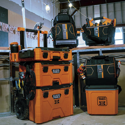 MODbox™ Ballistic Weave Body; Hard Molded Polypropylene Bottom Tool Bag