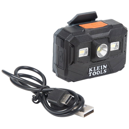 Klein Rechargeable Headlamp and Work Light, 300 Lumens All - Day Runtime - 56062 - Lighting