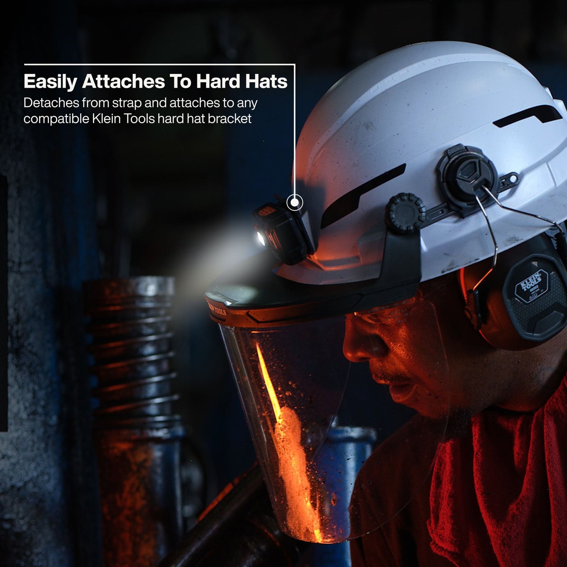 Klein Rechargeable Headlamp Worklight w/Fabric Strap - 56048 - Lighting