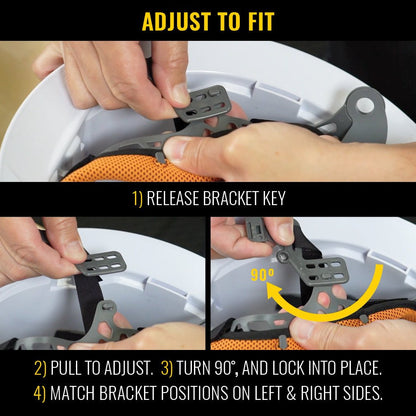 Klein Safety Helmet, Type - 2, Non - Vented Class E, White - 60564 - Head Protection