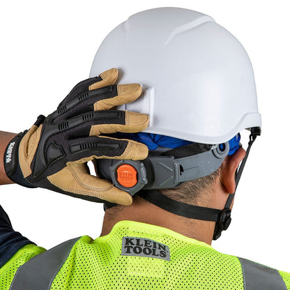 Klein Safety Helmet w/Headlamps 