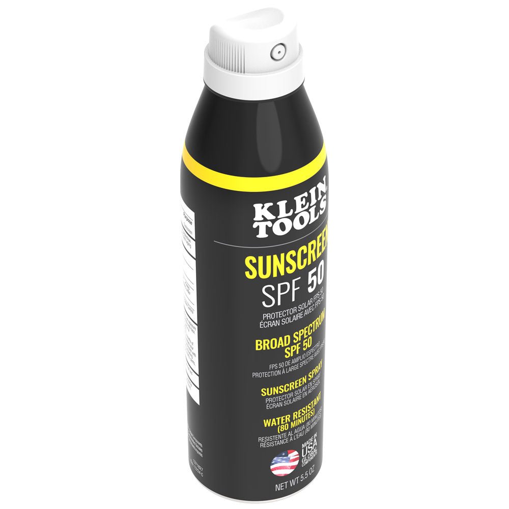 Klein Sunscreen Spray, Broad Spectrum SPF 50, 12 - Pack - SPF50SPY55 - Sunscreen - J.L. Matthews Co., Inc.