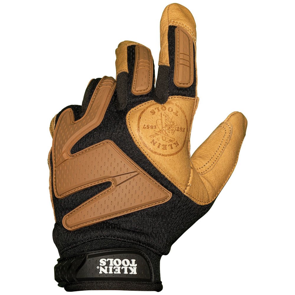 Klein Tools Professional Gloves Journeyman Work Gloves-Back