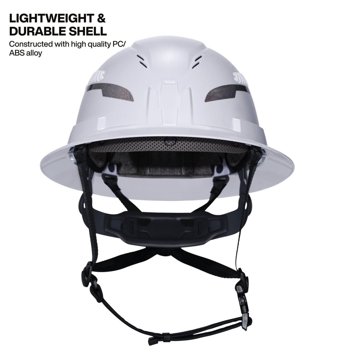Klein Type - 2 Hard Hat, Vented Full Brim Style, White - 60401T2 - Head Protection