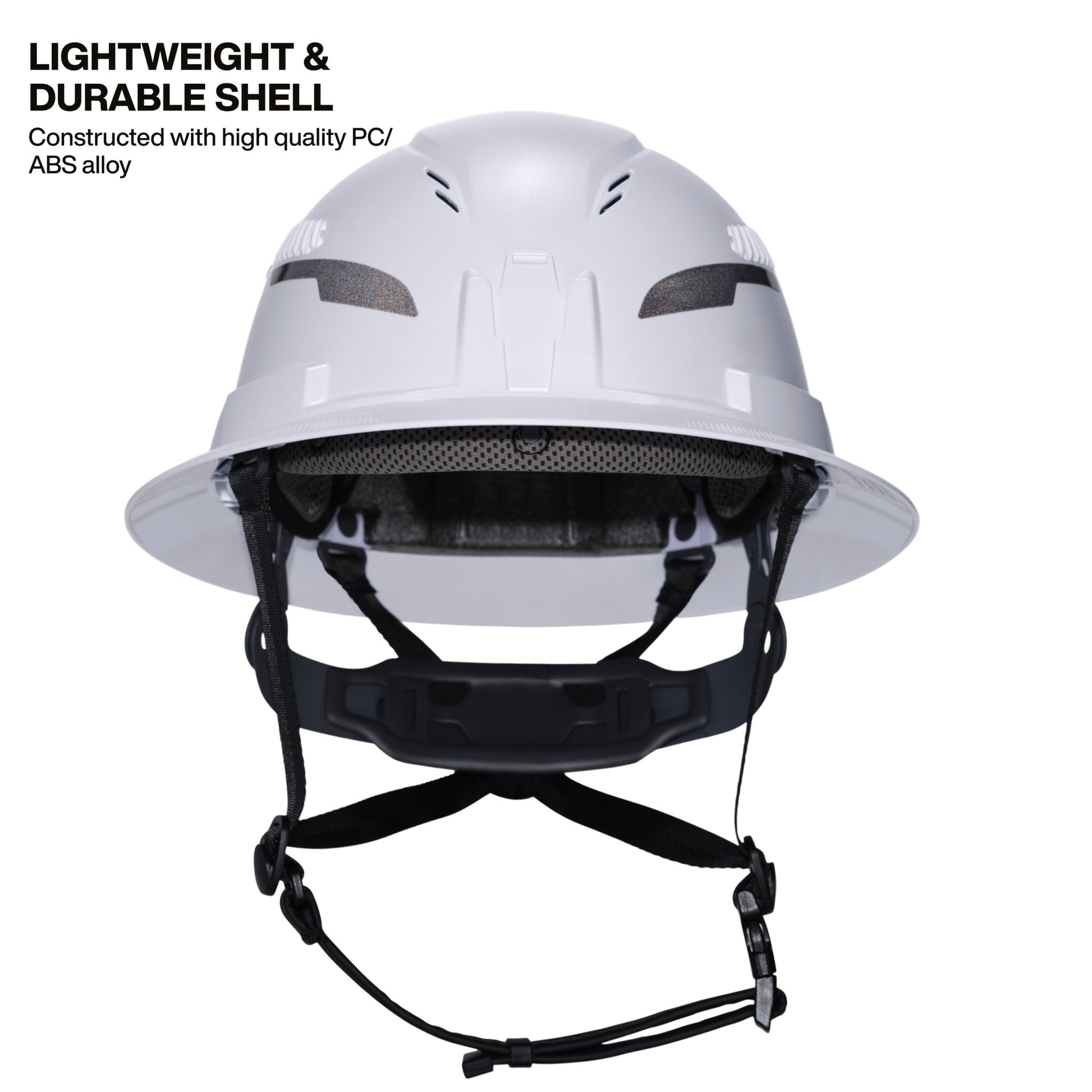 Klein Type - 2 Hard Hat, Vented Full Brim Style, White - 60401T2 - Head Protection