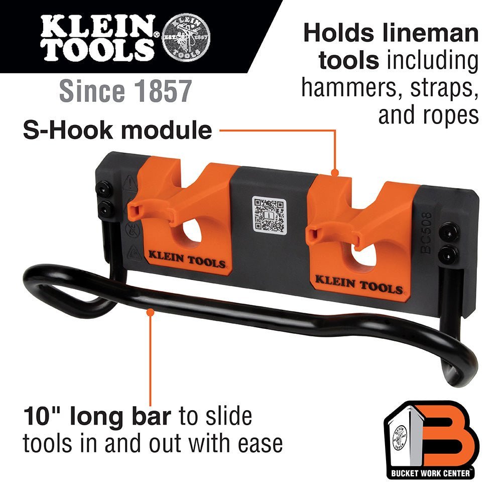 Klein Utility Bar Storage Module, S - Hook - BC508S 