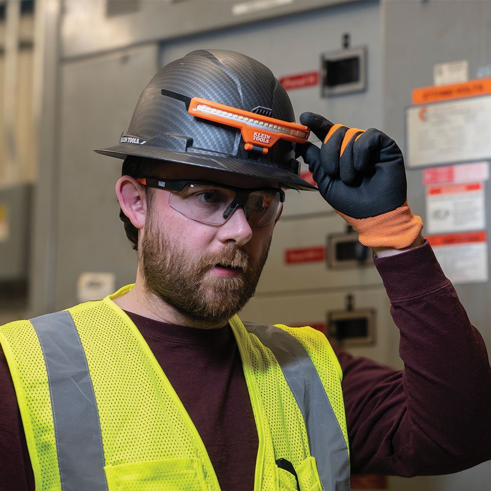 KLEIN Wide - Beam Headlamp with Mount for Hard Hat