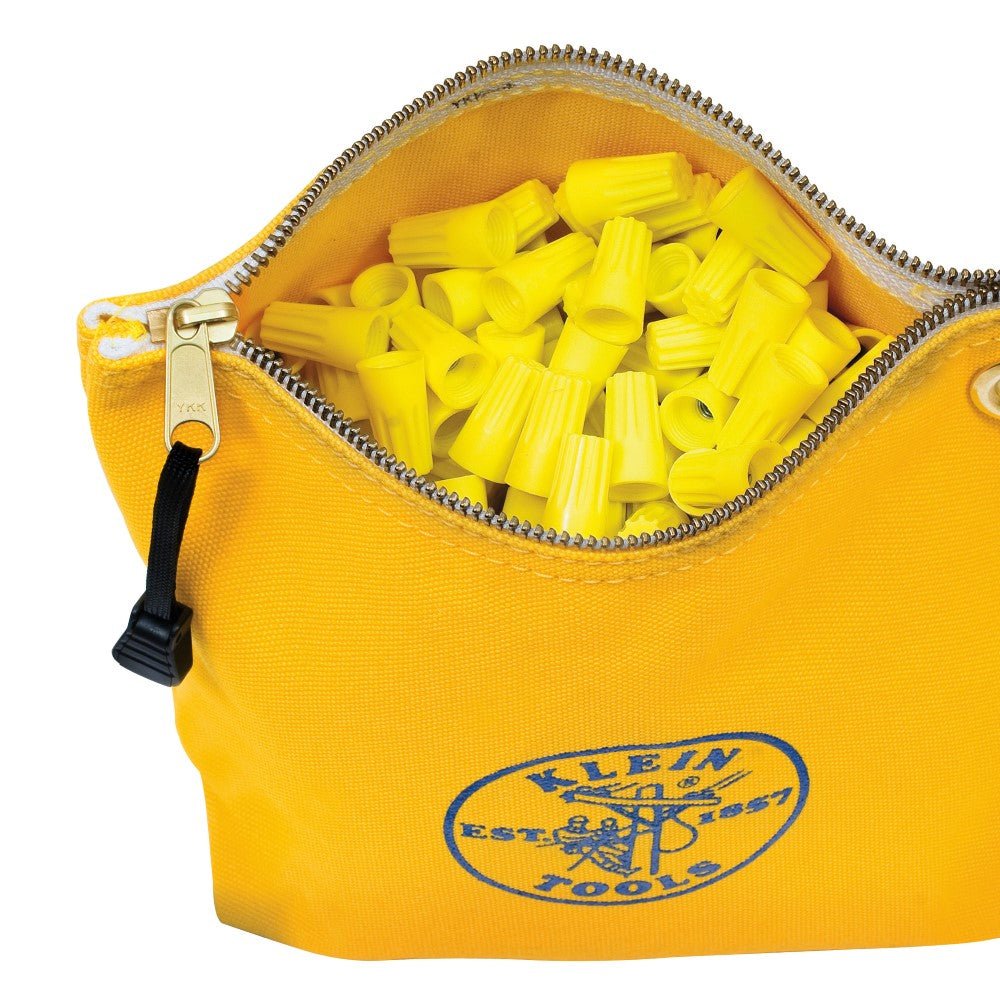 Klein Yellow Zipper Tool Pouch