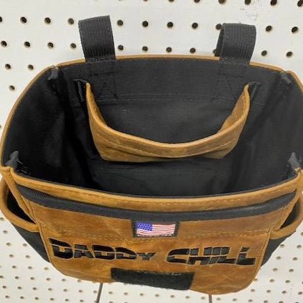 Drake Power Basic "B" Ditty Bag Leather Storage Bag w/Pockets