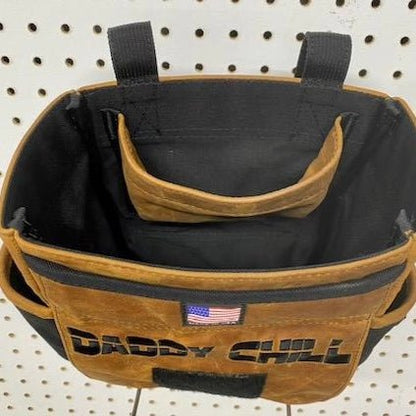 Drake Power Basic "B" Ditty Bag Leather Storage Bag w/Pockets