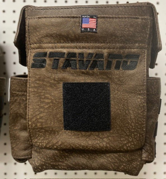Drake Power Leather Fly Ditty Bag Nut & Bolt Pouch Bag