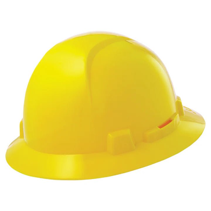Lift Safety Briggs Non Vented Full Brim Hard Hat - Yellow