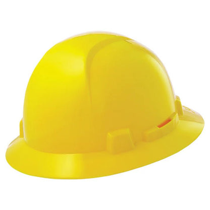 Lift Safety Briggs Non Vented Full Brim Hard Hat - Yellow