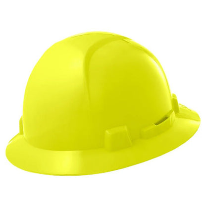 Lift Safety Briggs Non Vented Full Brim Hard Hat - Hi-Viz Yellow