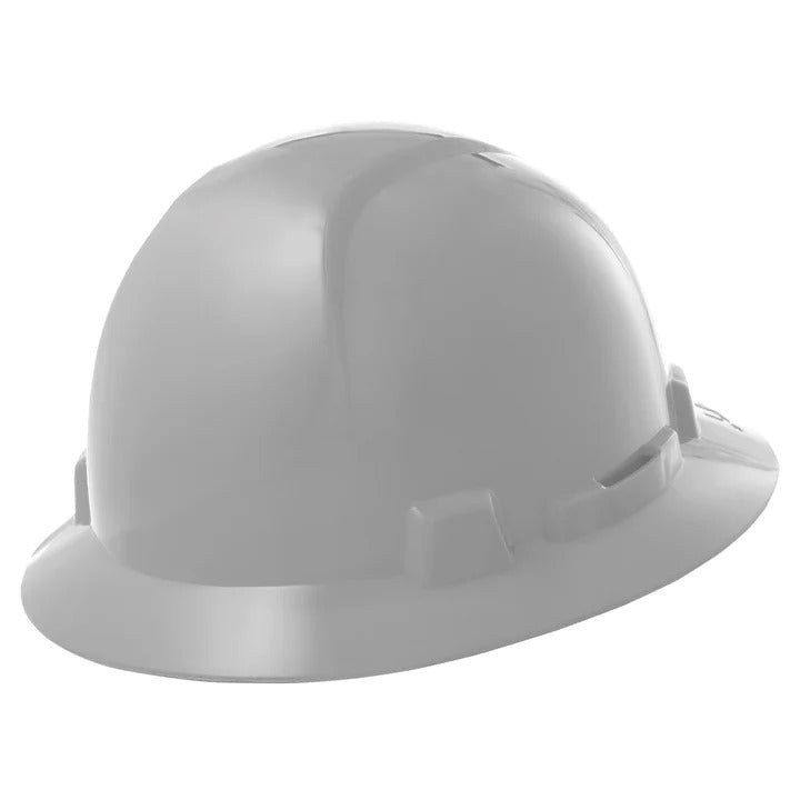 Lift Safety Briggs Non Vented Full Brim Hard Hat - Grey