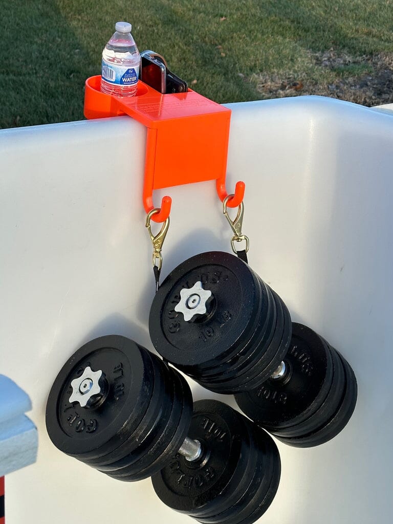 Line Work Bucket 4N1 Tool Organizer W/ Extra large hooks