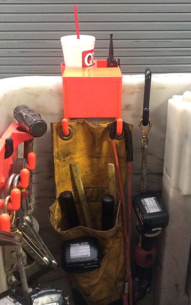 Line Work Bucket 4N1 Tool Organizer W/ Magnet - 1002 - J.L. Matthews Co., Inc.