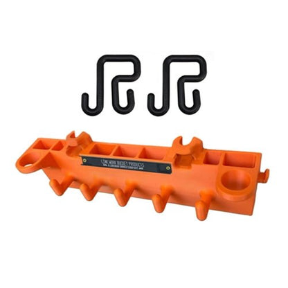 Line Work Big Rack Double D Tool Organizer W/Magnet- 1027DD - Buckets-J.L. Matthews Co., Inc.