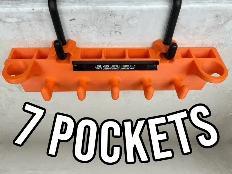 7 Pocket Big Rack Tool Holder